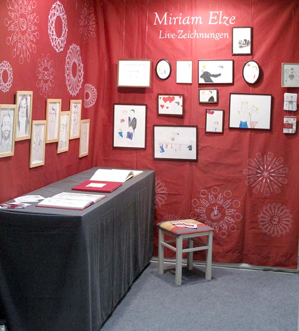foto hochzeitsmesse traudich schnellzeichner 2015 internet