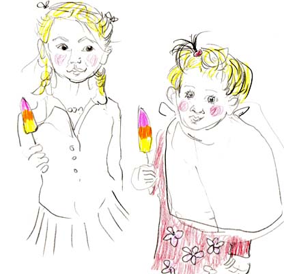 Hochzeit Situationszeichnen minutenschnell miriam_elze_hochzeit_schnellzeichner_kinder