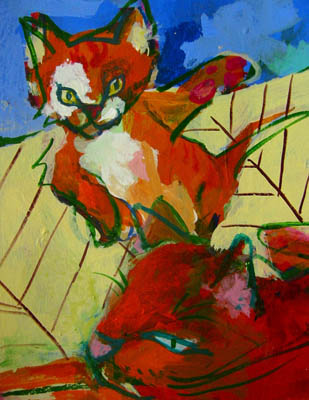Illustration Literatur Colette Katze Illustration Literatur Colette Katze