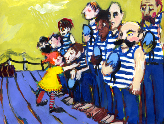 Illustration Bilderbuch Pippi Langstrumpf Illustration Bilderbuch Pippi Langstrumpf